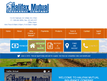 Tablet Screenshot of halifaxmutualins.com